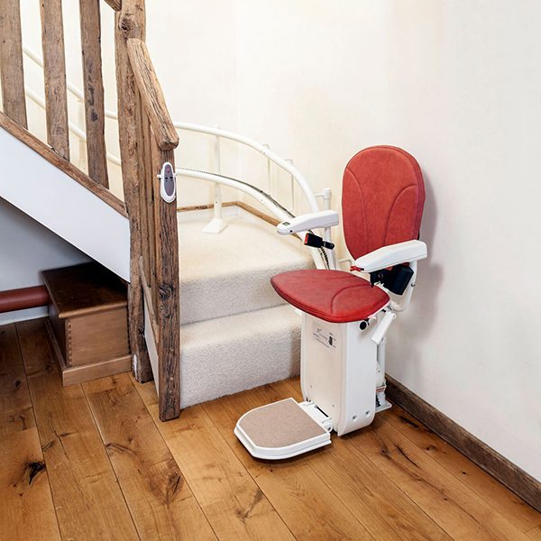 New Platinum curved stairlifts from Central Mobility