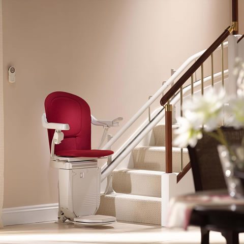 reconditioned stannah curved stairlifts from Central Mobility